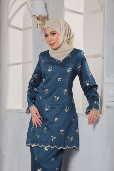 Kurung Amara - Teal
